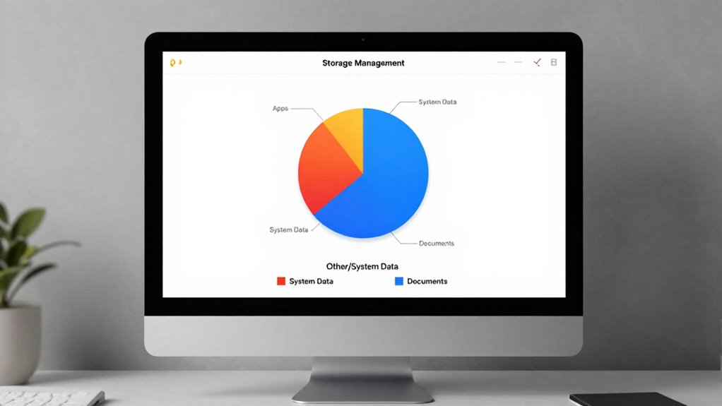 manage storage with built in tools