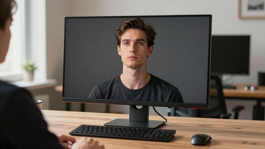 monitor height promotes healthy posture