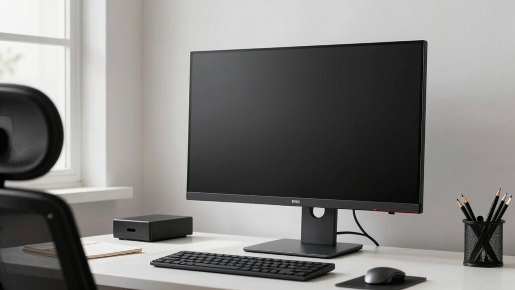 monitor placement and ergonomics