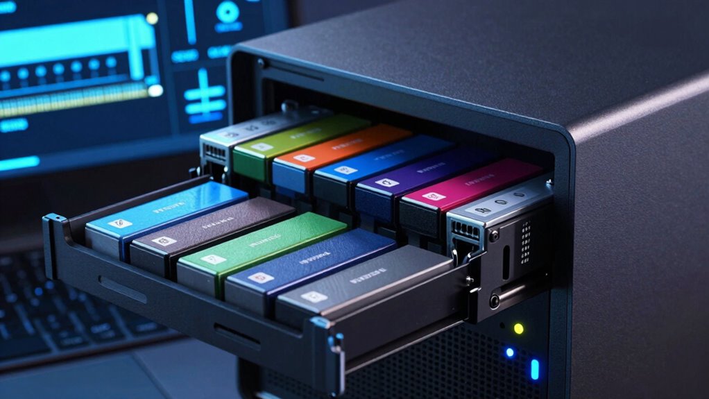 nas bays determine storage capacity
