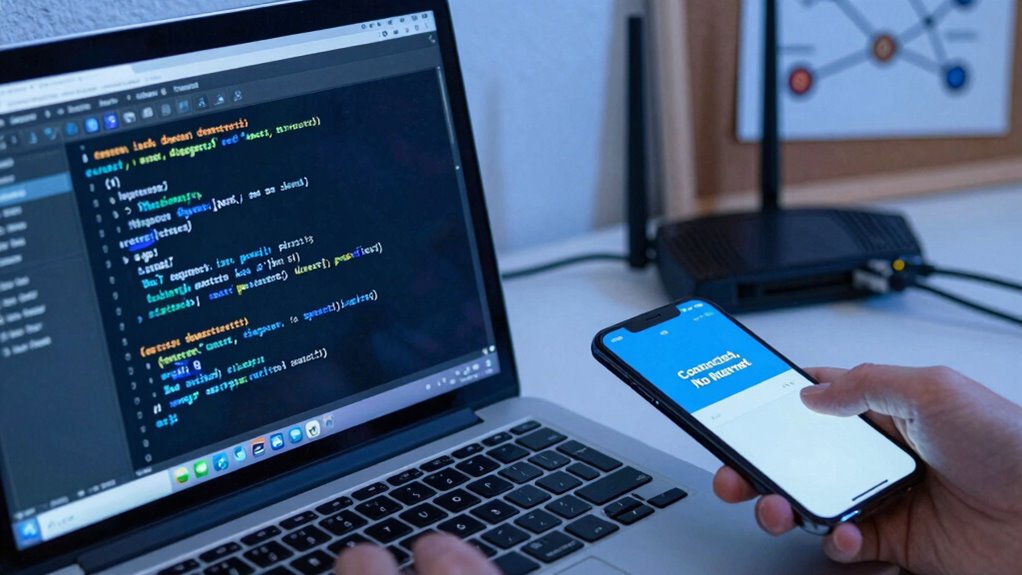 network troubleshooting with commands