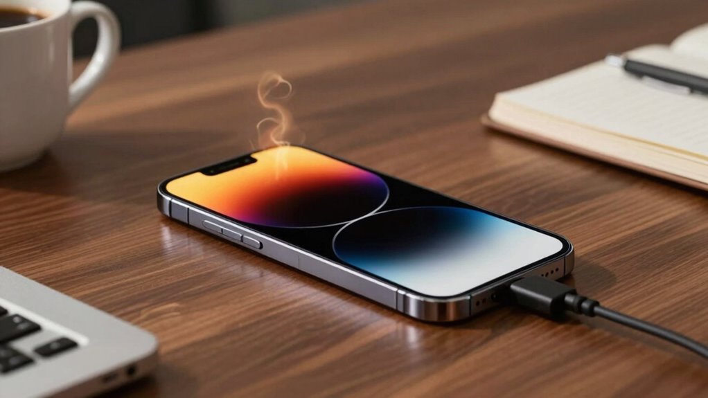 normal charging temperature range