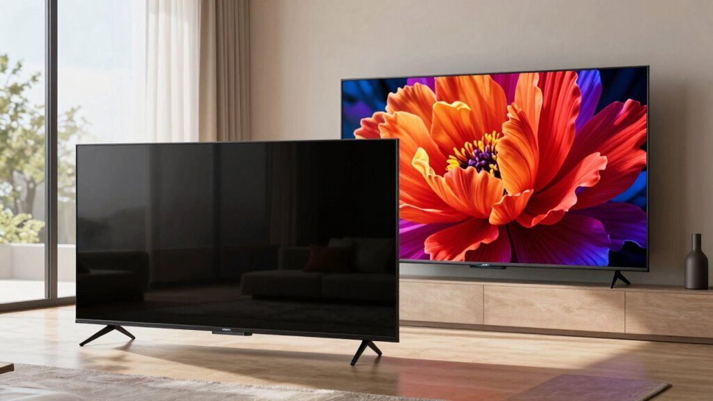 oled glare reduction coatings