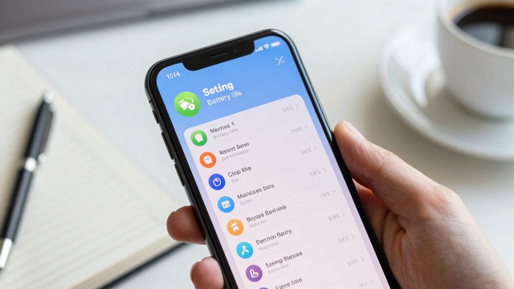 optimize battery saving settings