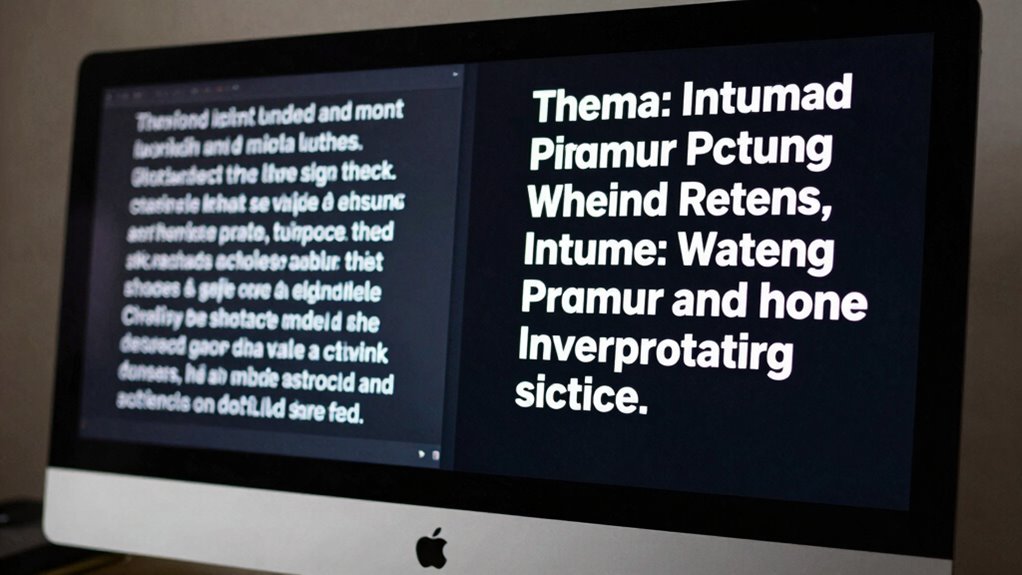 optimize display for clarity