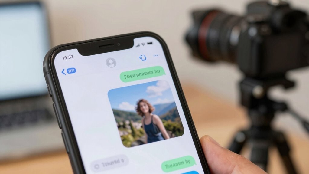optimize photo quality before sending