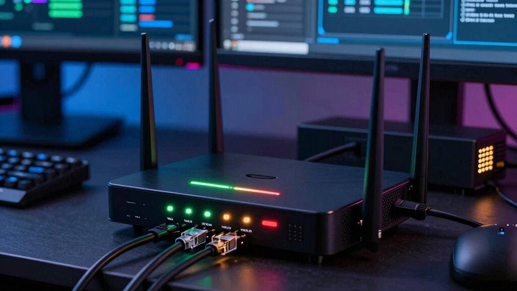optimize router and ports