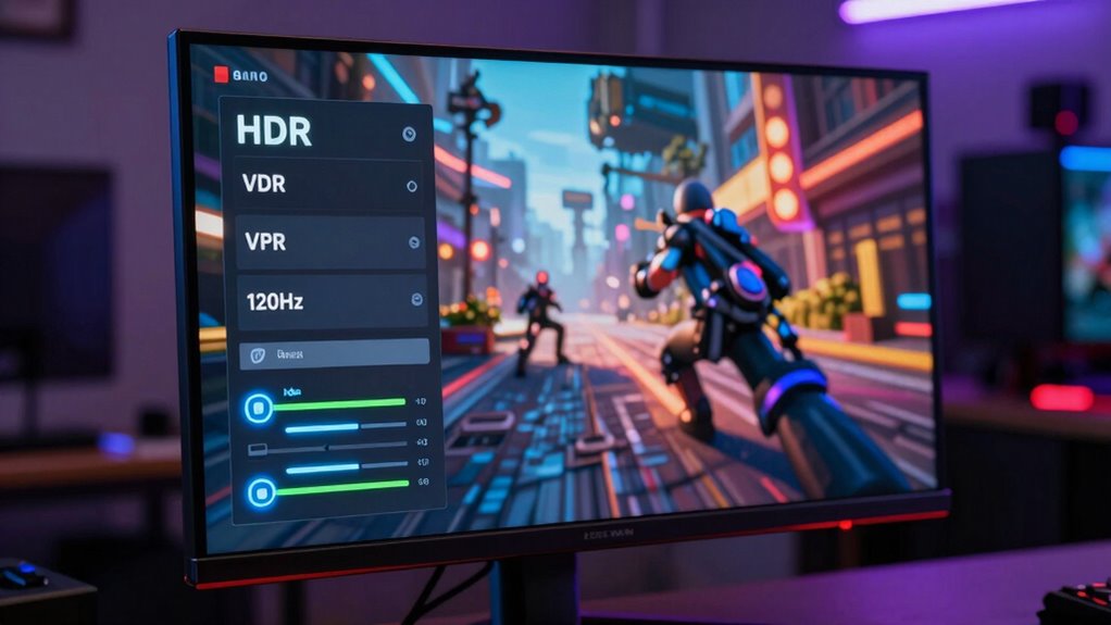 optimized gaming display settings
