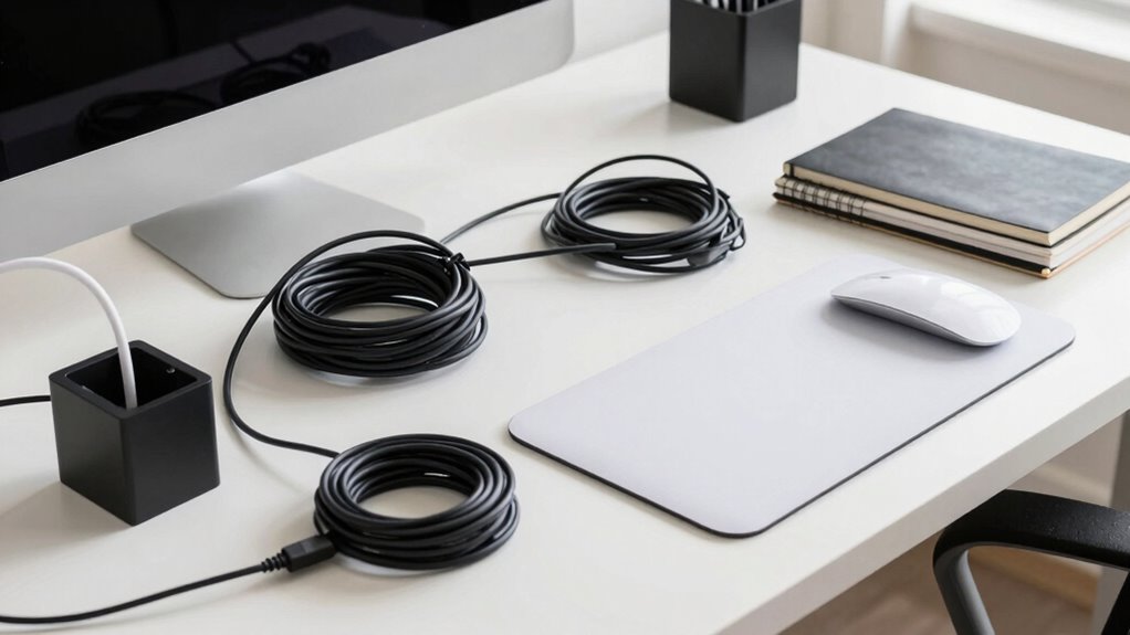 organize and secure cables