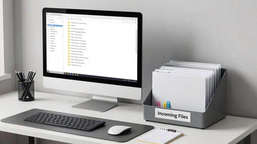 organize files promptly and systematically