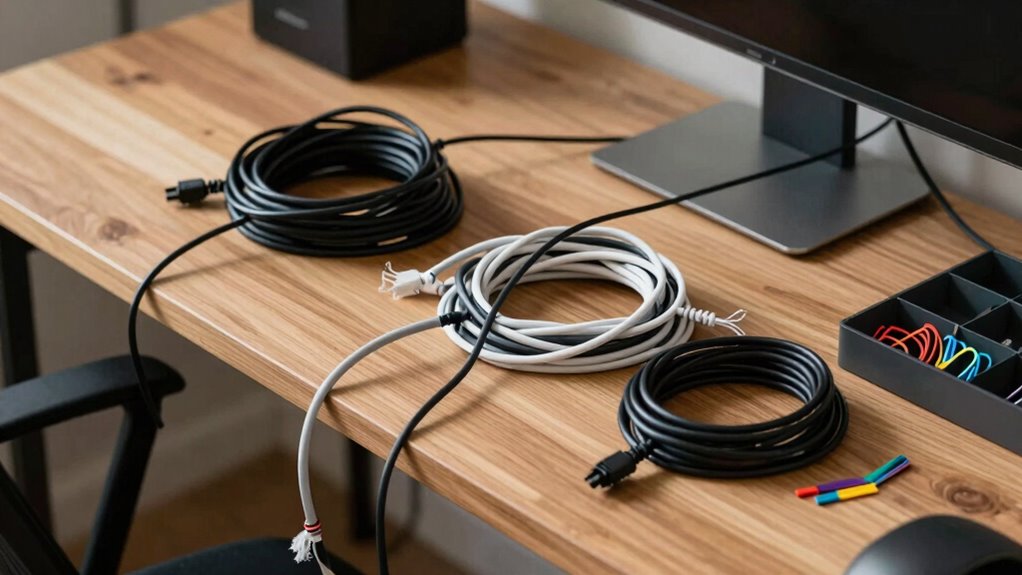 organize label categorize cables