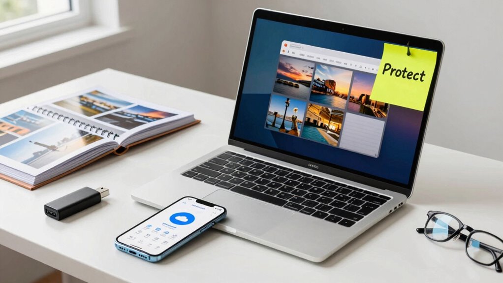 organize photos for clarity