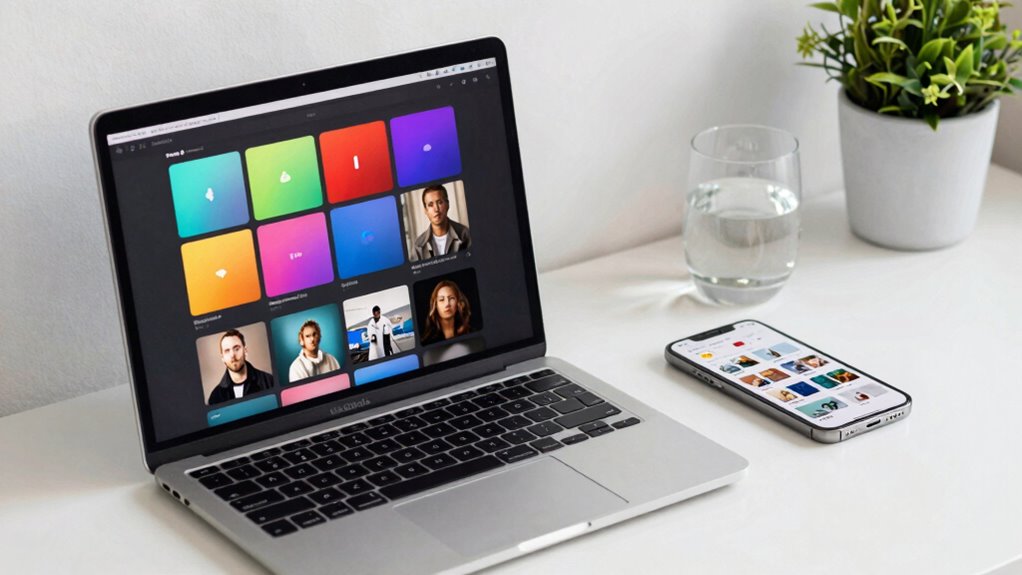 organize photos with albums