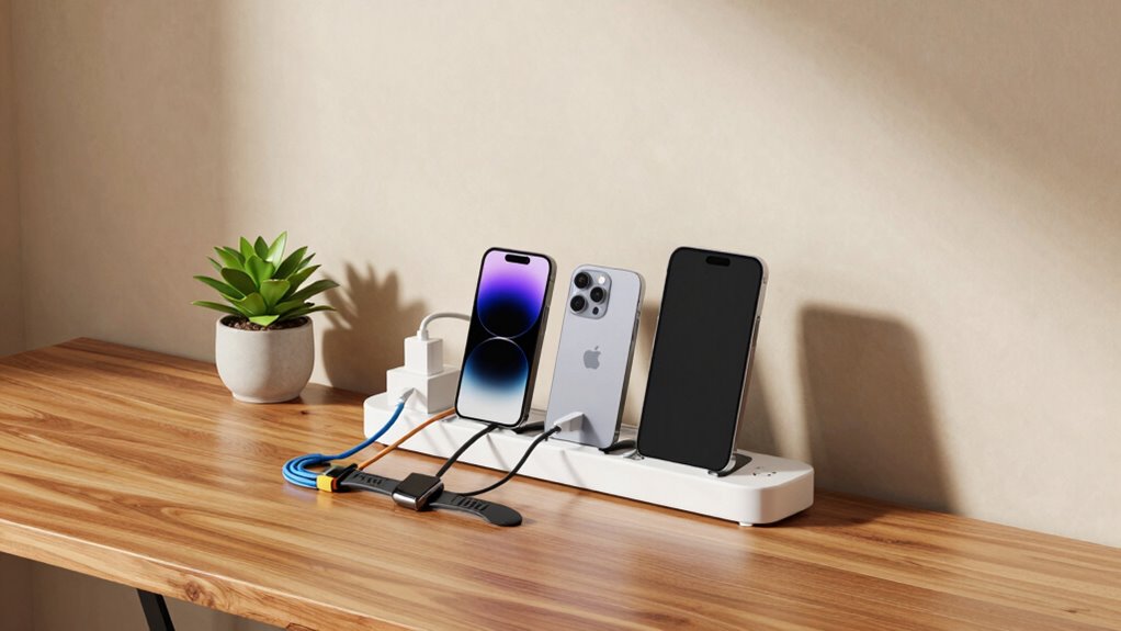 organized cables ensure safety