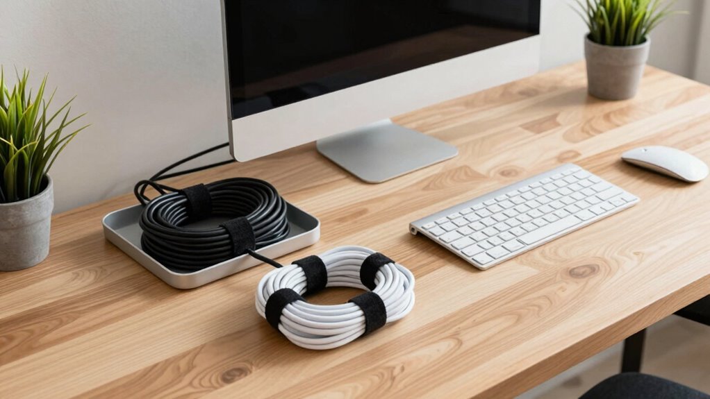 organized cables improve productivity