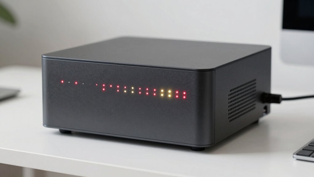 overload and battery warnings