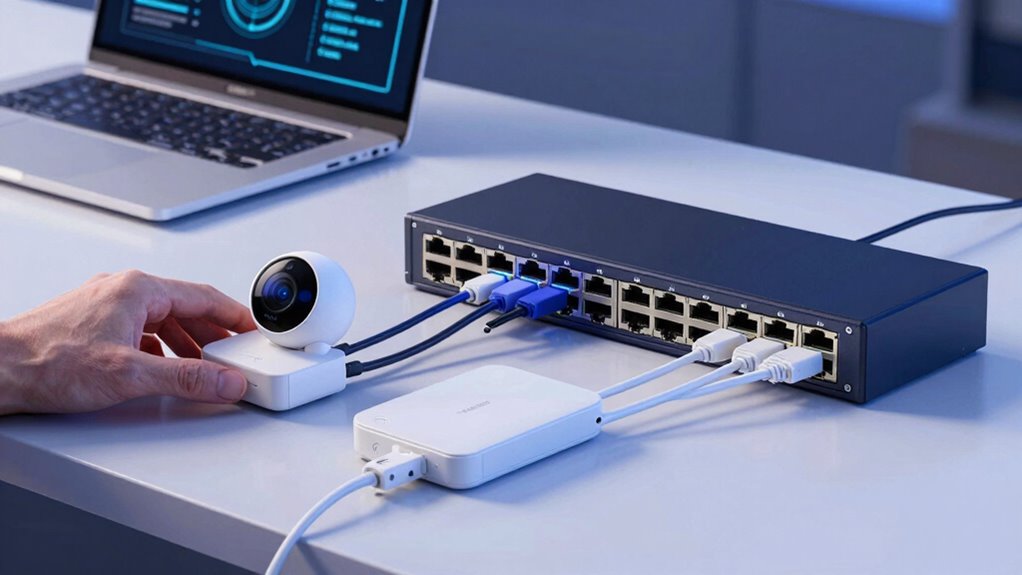 powering various network devices