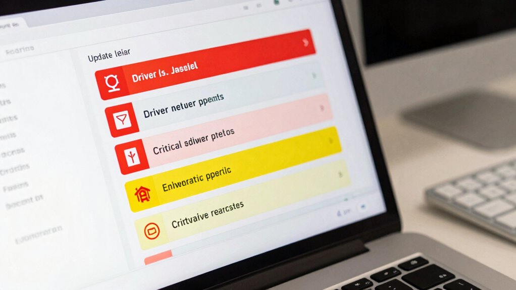 prioritize critical essential updates