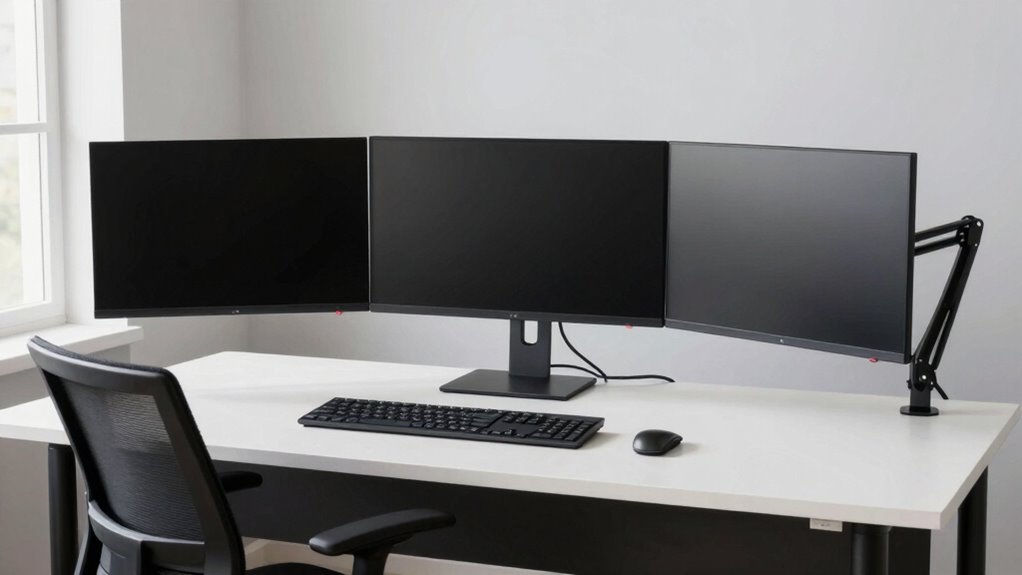 proper dual monitor ergonomics