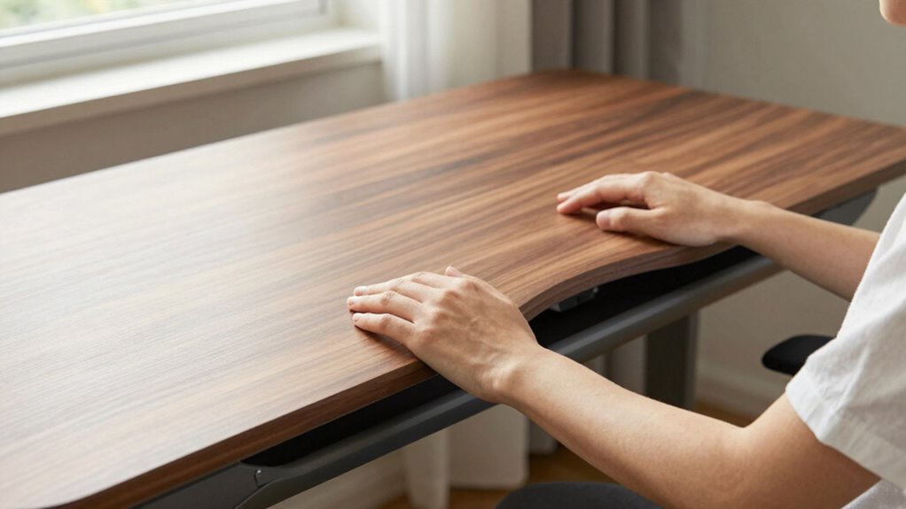 proper ergonomic desk setup