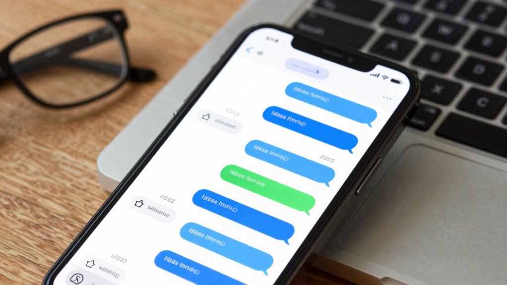 proper messaging and updates