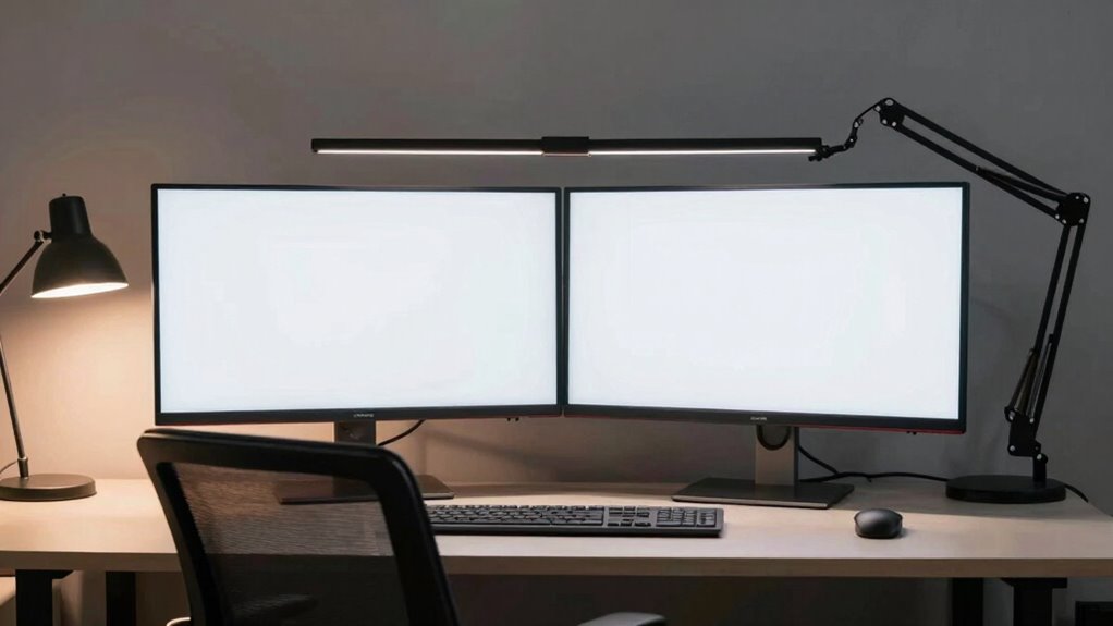 proper monitor positioning and calibration