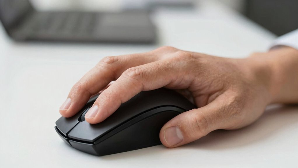 proper mouse grip habits