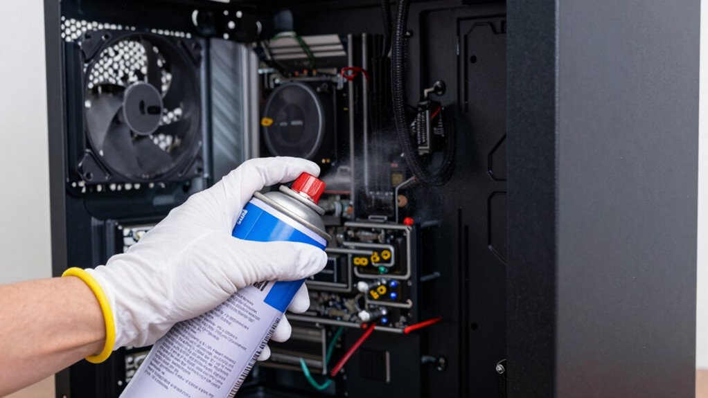 proper pc cleaning precautions