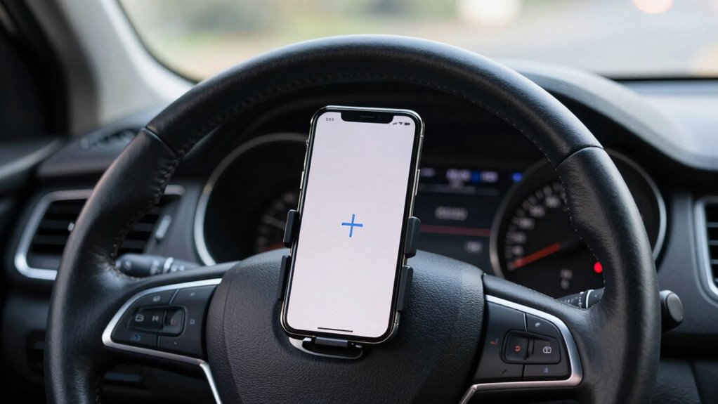 proper phone mount placement safety