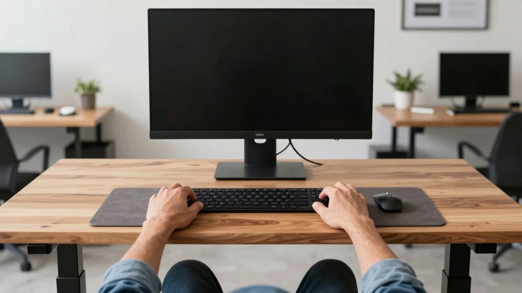 proper posture and support