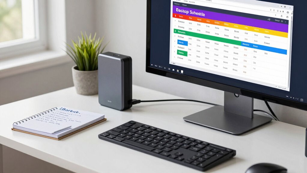 regularly update backup plans