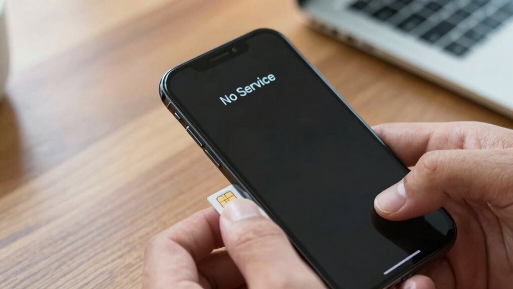 reinsert sim card securely