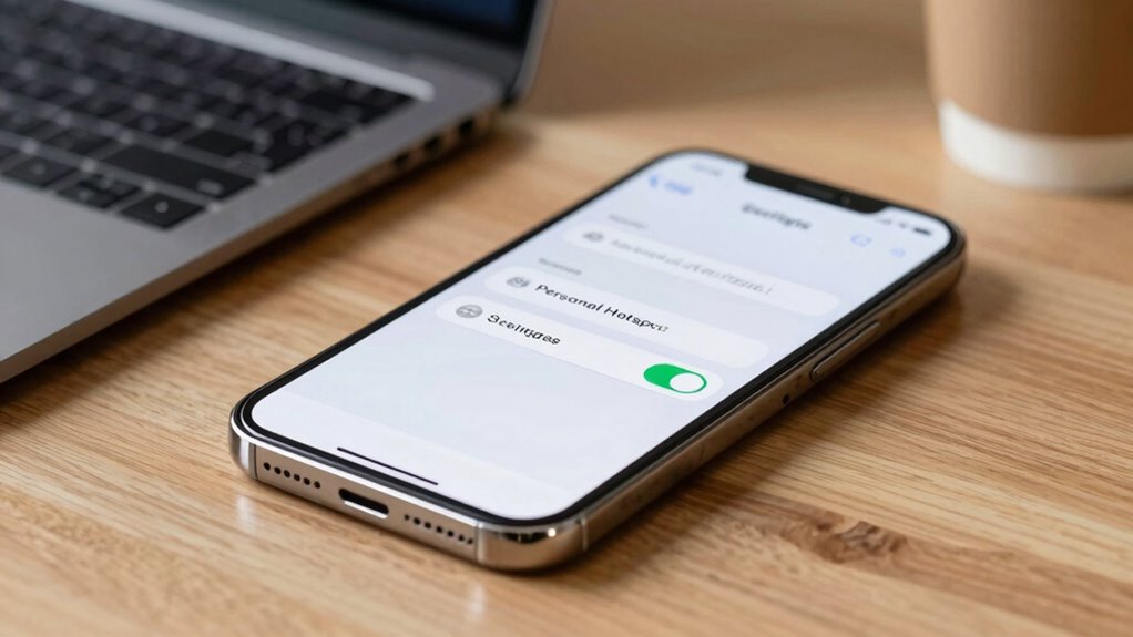 reset hotspot settings properly