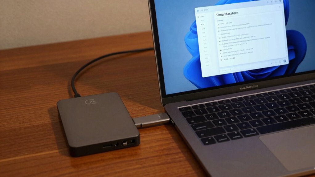 restore files from backups