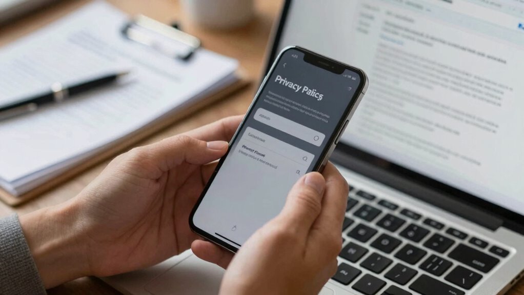 review privacy policies carefully