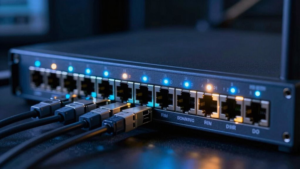 routing data to devices