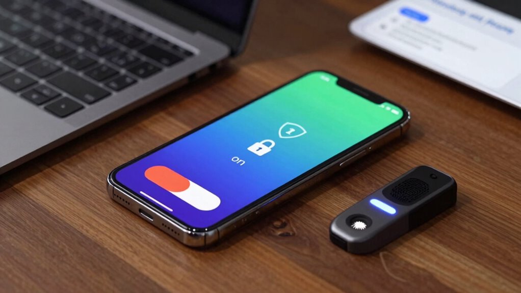 secure accounts with passwords