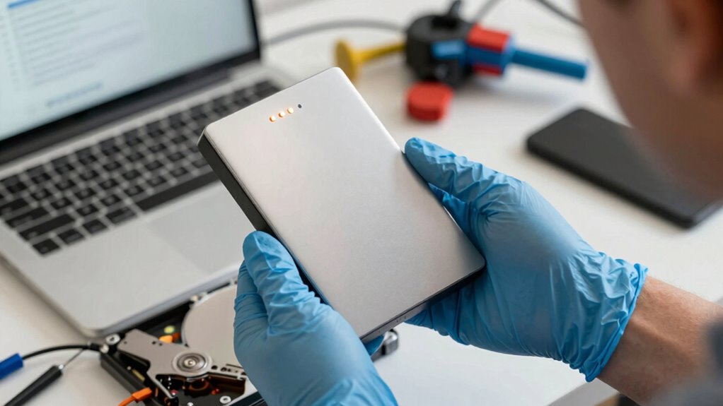 secure data after drive failure