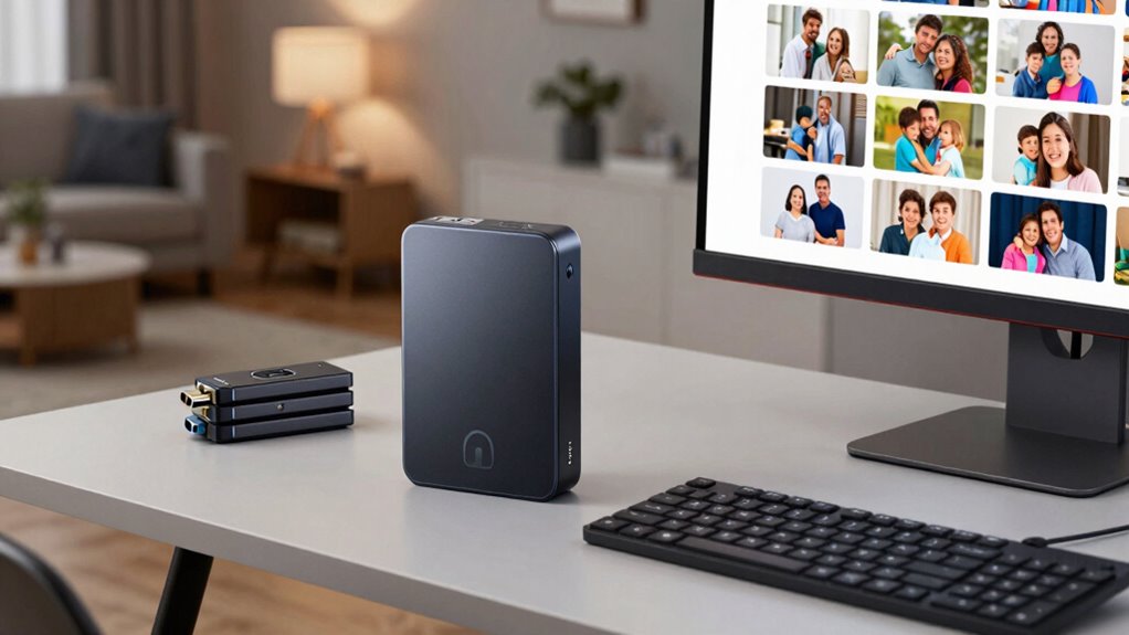 secure family backup data