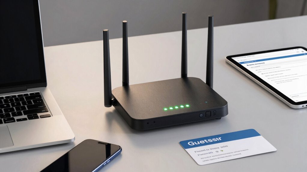 secure guest network management