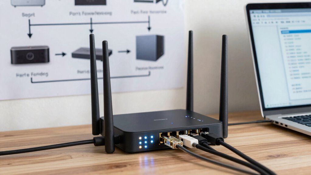 secure network port forwarding