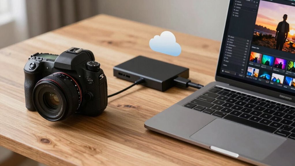 secure organized photo backups