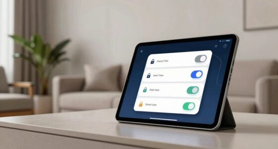 secure smart home settings