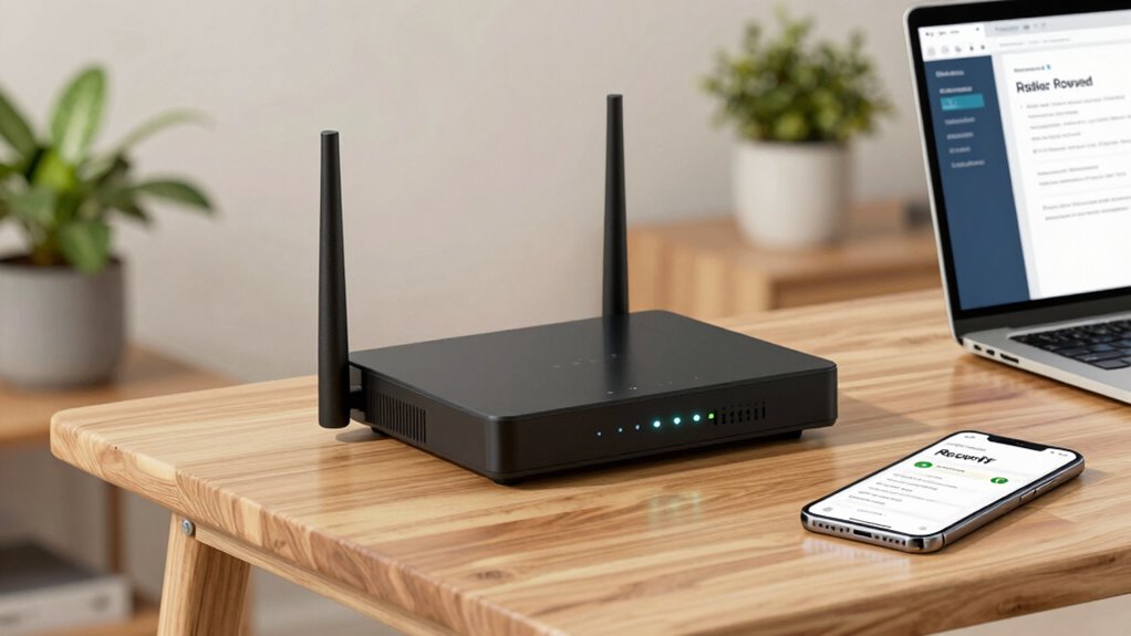 secure your new router