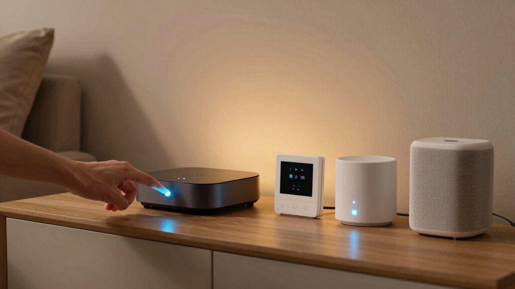 securely reconnect reconfigure devices