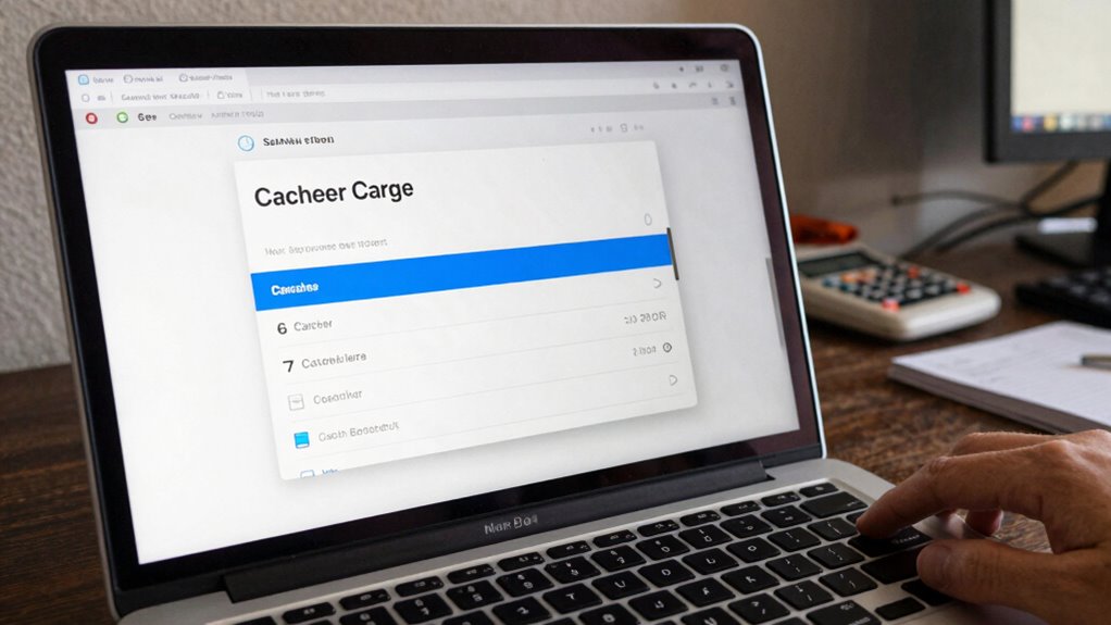 selective cache clearing safety