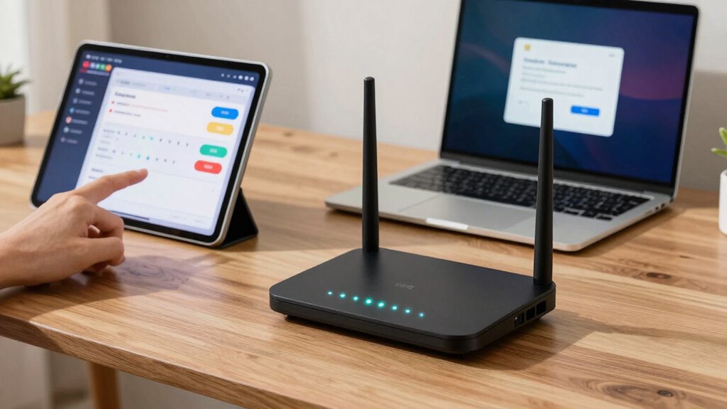 set device access schedules