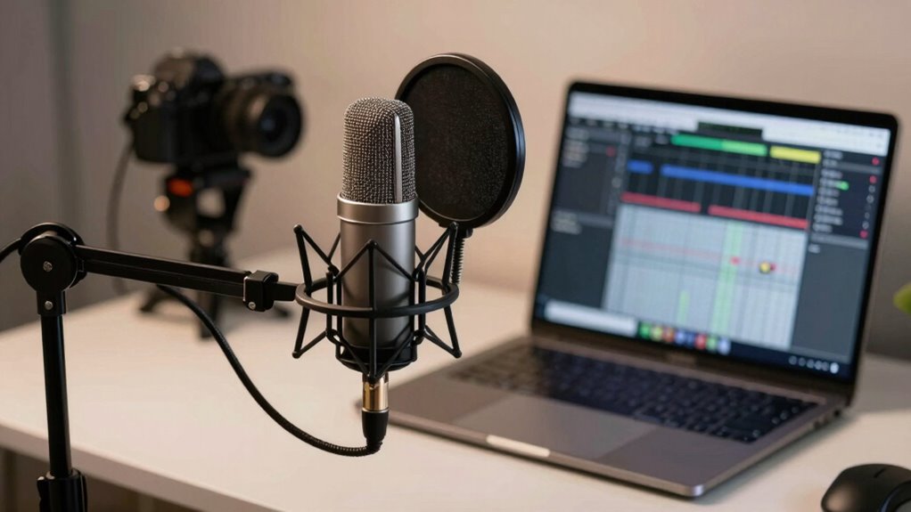set up microphone properly