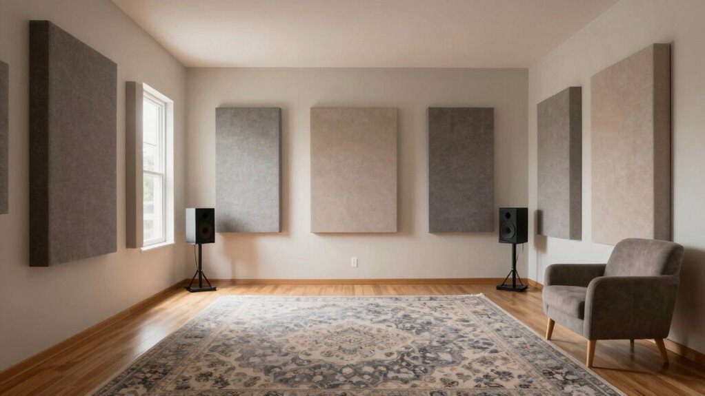 soft furnishings improve acoustics