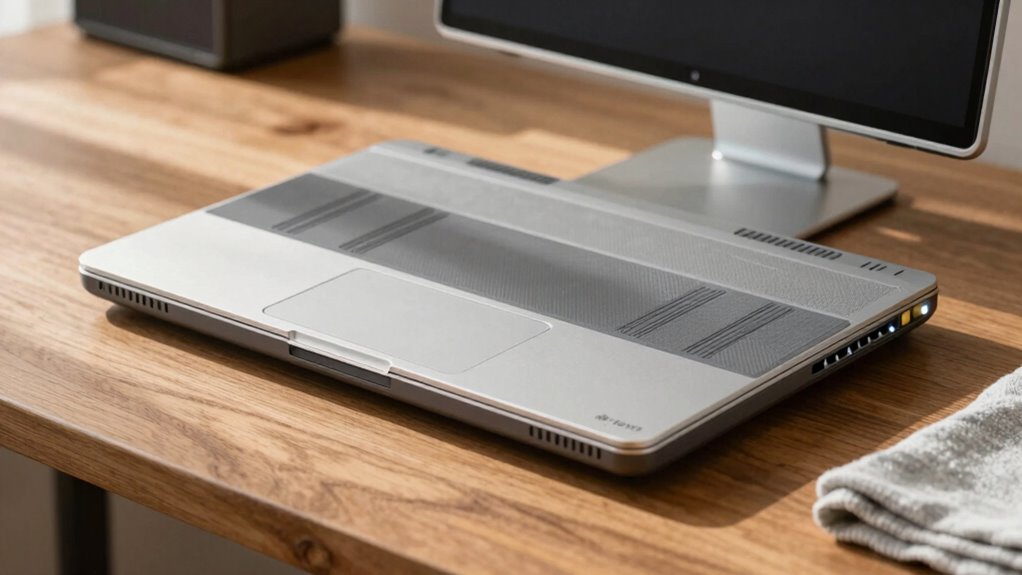 stable cool laptop setup